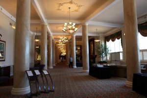 Plaza Resort & Spa. Hallway to Convention Center