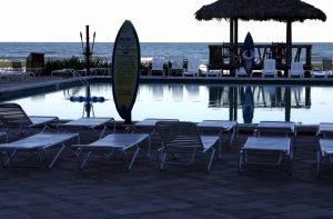 Hawaiian Inn Beach Resort. Pool Area