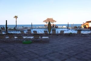 Hawaiian Inn Beach Resort in Daytona Beach Shores. Pool